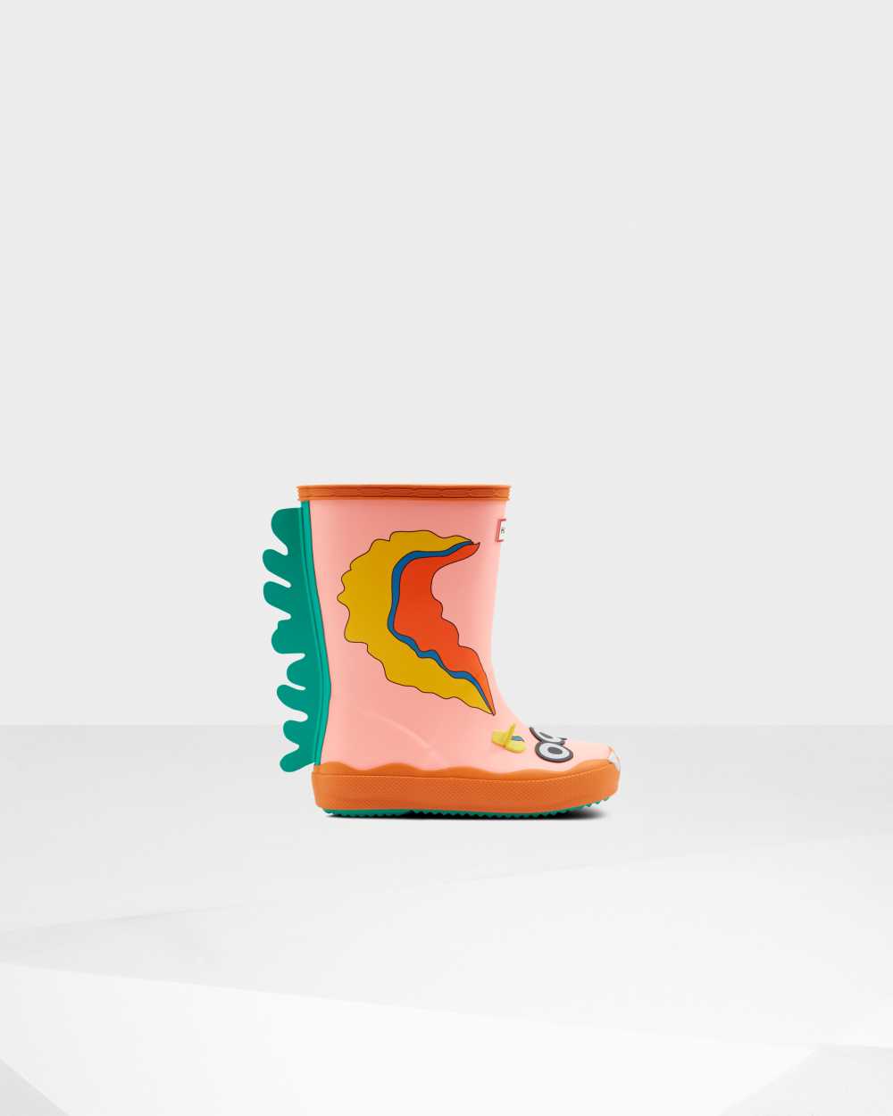 Botas De Agua Niños - Hunter Original First Sea Monster Character Rosas - DCJXQV-260 - Rosas